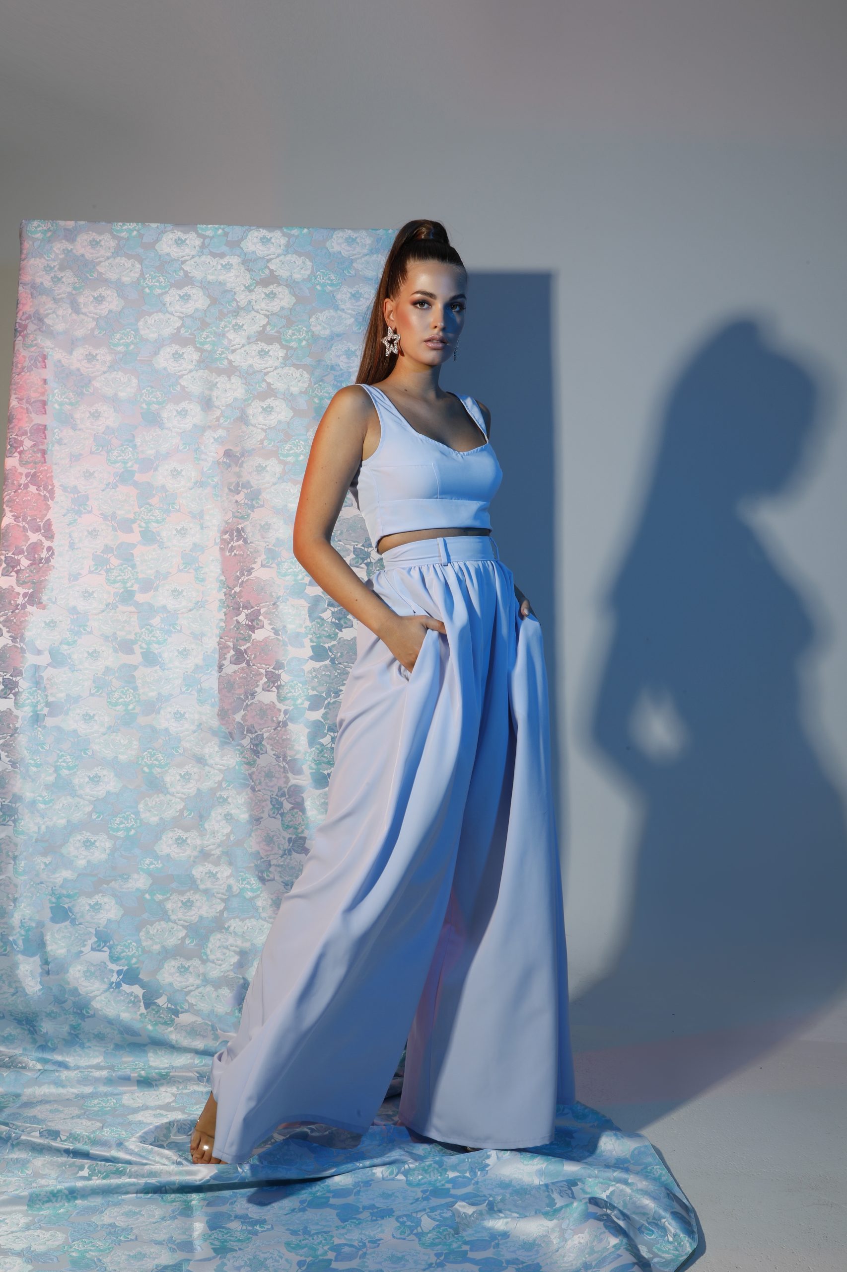 natkastore.com - by Natalia Tarczy - MIRA bő szárú nadrág & bustier