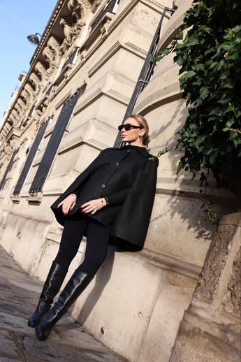 natkastore.com - by Natalia Tarczy - LOU CAPE kabát